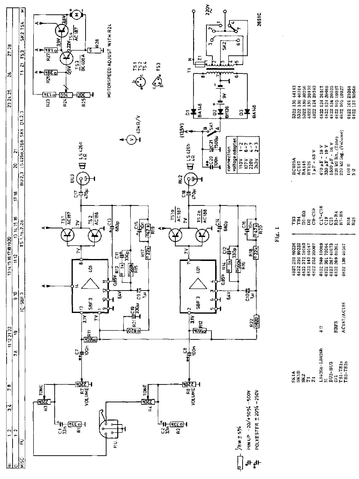 PHILIPS 22GF603 SM service manual (2nd page)