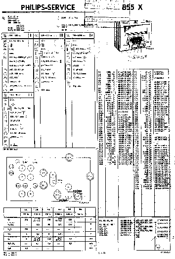 PHILIPS 855X service manual