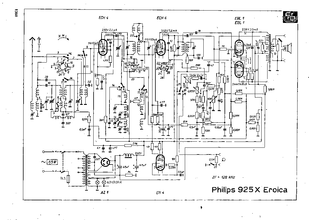 PHILIPS 925X service manual (1st page)