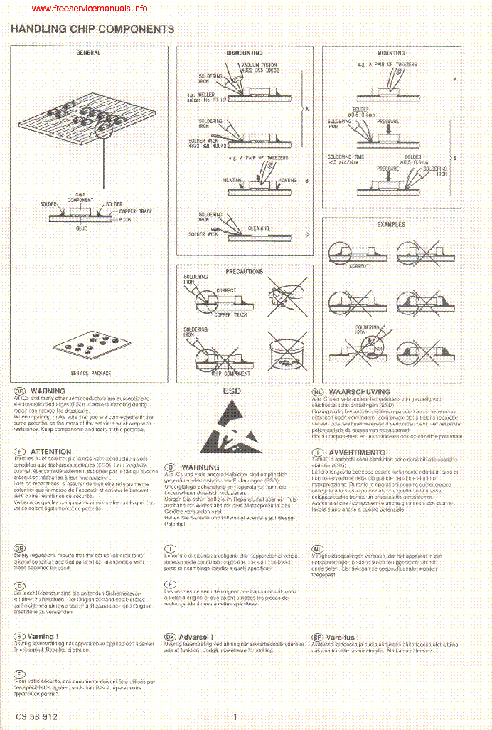 PHILIPS AE3650 00 service manual (2nd page)