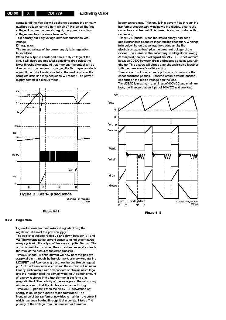 PHILIPS CDR775 MAIN-BOARD POWER-SUPPLY PARTS TROUBLE-SHOOTING SCH service manual (2nd page)