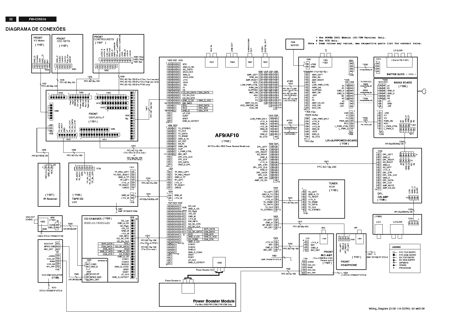 PHILIPS FW-C555 SCH service manual (2nd page)