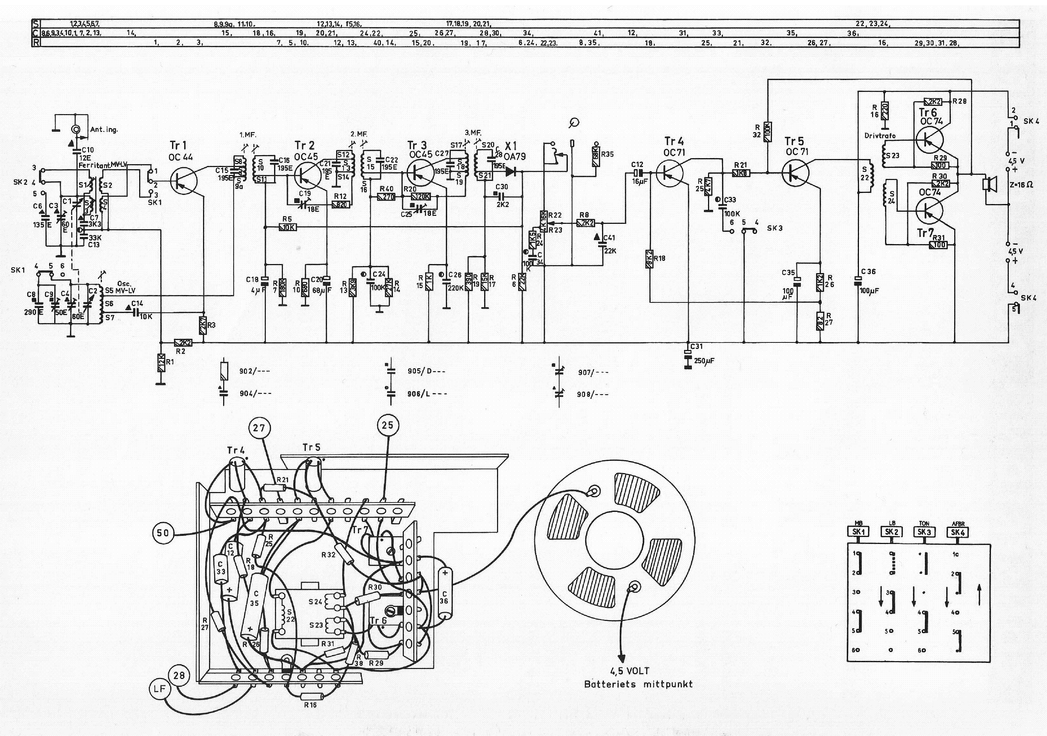 [DIAGRAM] Am Transistor Radio Circuit Diagram Service Manual ...