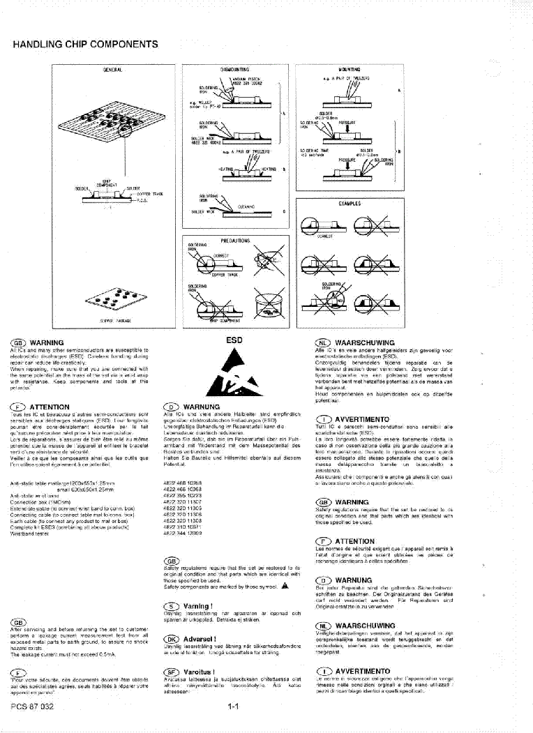 PHILIPS MX900-21-22-37 SM service manual (2nd page)