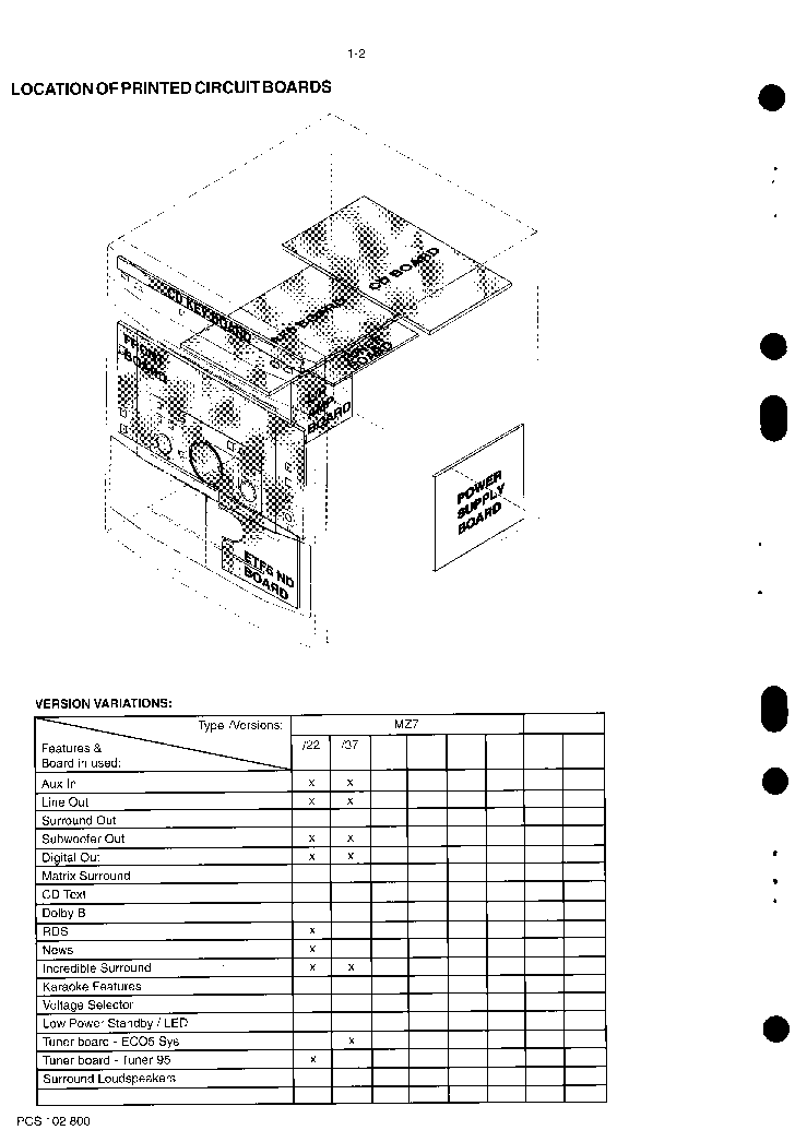 PHILIPS MZ7 313911550140 SM service manual (2nd page)