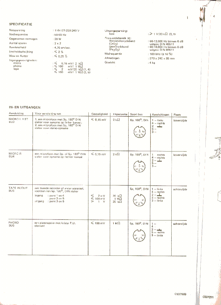 PHILIPS N2509-00-15-19 SM service manual (2nd page)