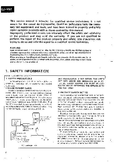 PIONEER CJ-V55 PD-MV55 service manual (2nd page)