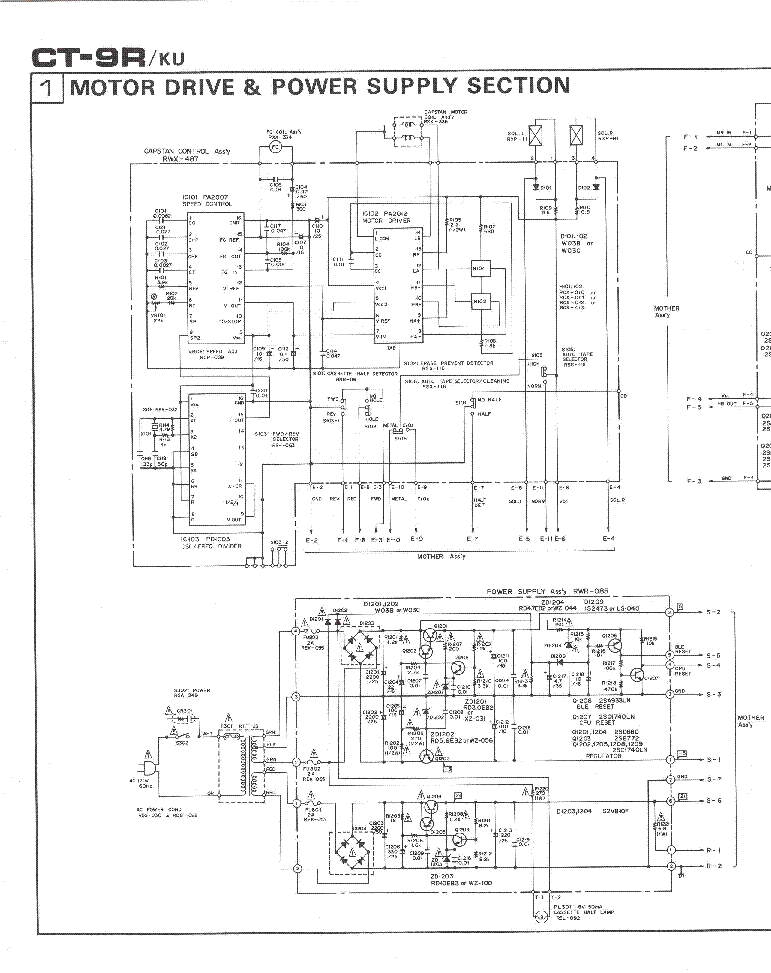 PIONEER CT-9R SCH service manual (2nd page)