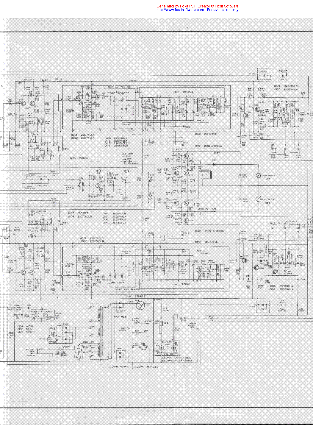PIONEER CT-F500 SCH 1 service manual (2nd page)
