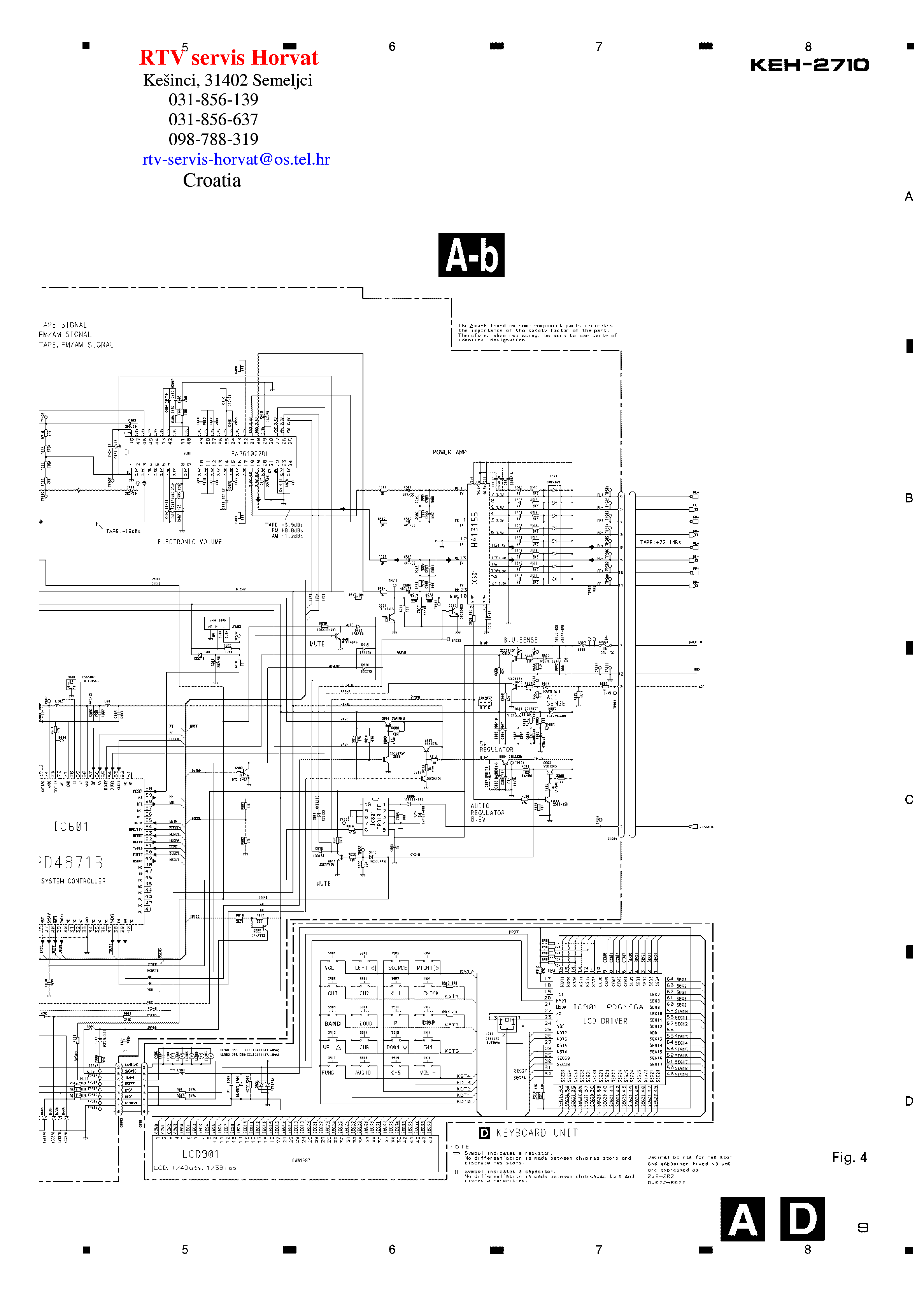 PIONEER KEH-2710 service manual (2nd page)