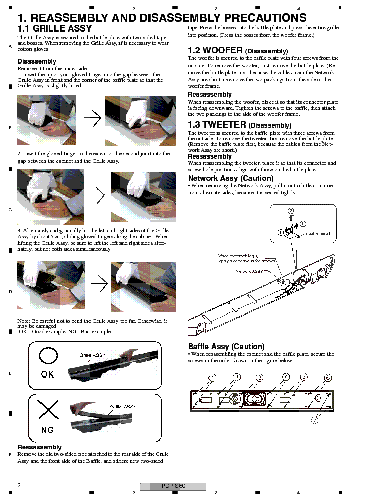 PIONEER PDP-S60 SM service manual (2nd page)