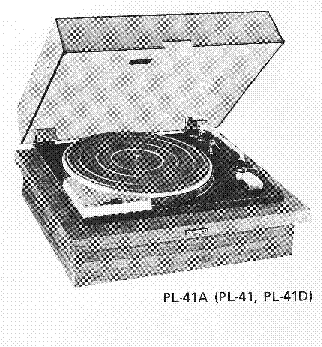 PIONEER PL-41 SCH service manual (1st page)