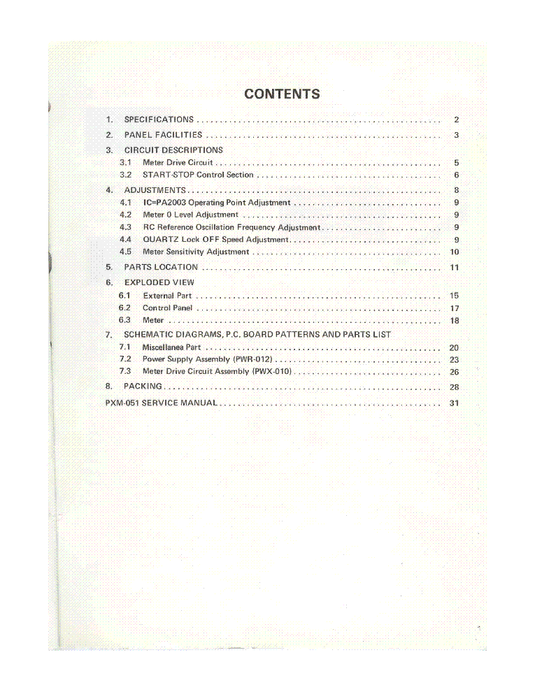 PIONEER PLC-590 SM service manual (2nd page)
