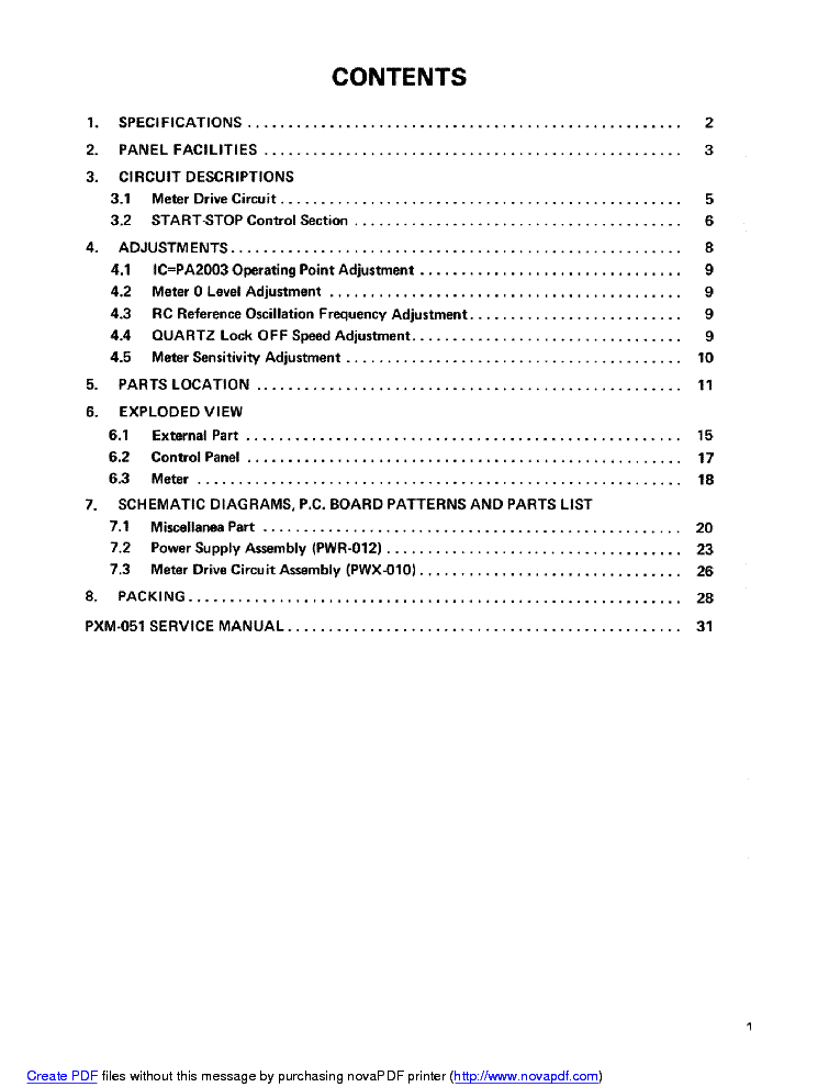 PIONEER PLC-590 SM2 service manual (2nd page)