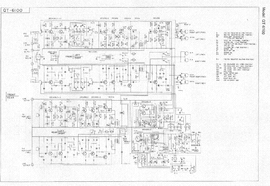 PIONEER QT-6100 SCH service manual (1st page)