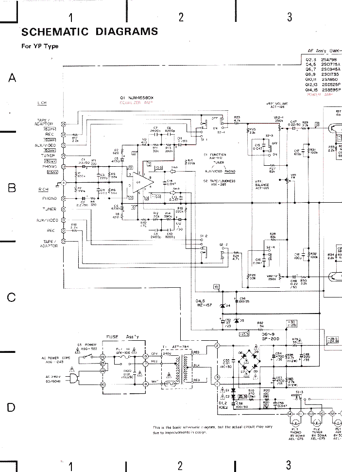 PIONEER SA-420 service manual (2nd page)