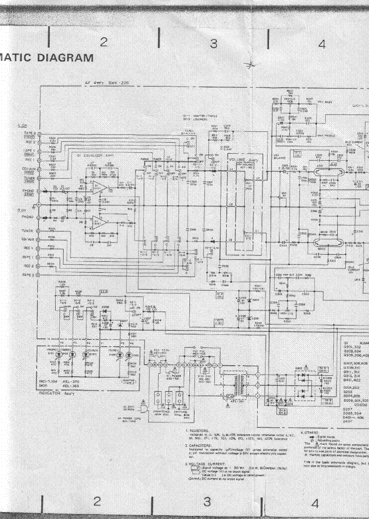 PIONEER SA-540 SCH service manual (1st page)