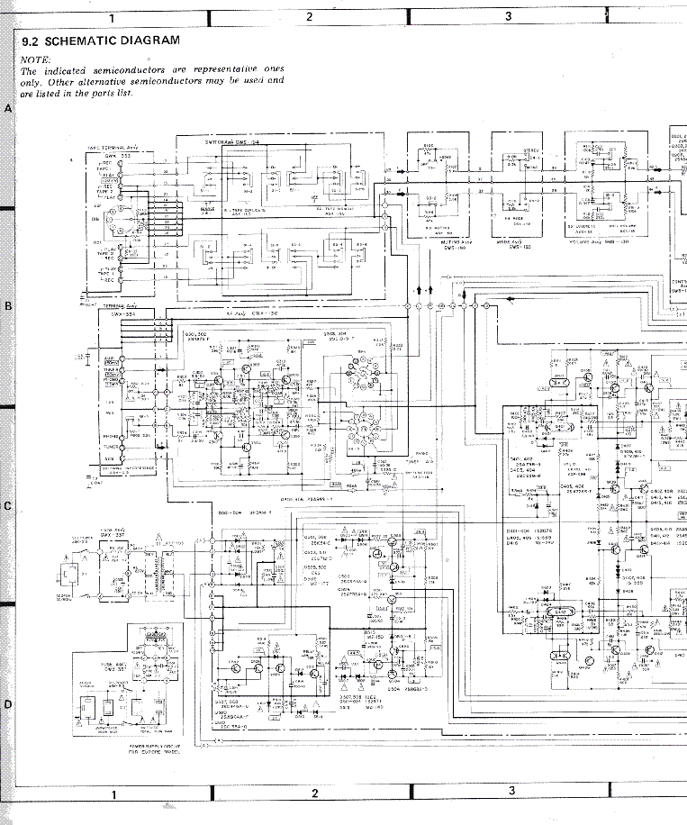 PIONEER SA-708 SCH 1 service manual (2nd page)