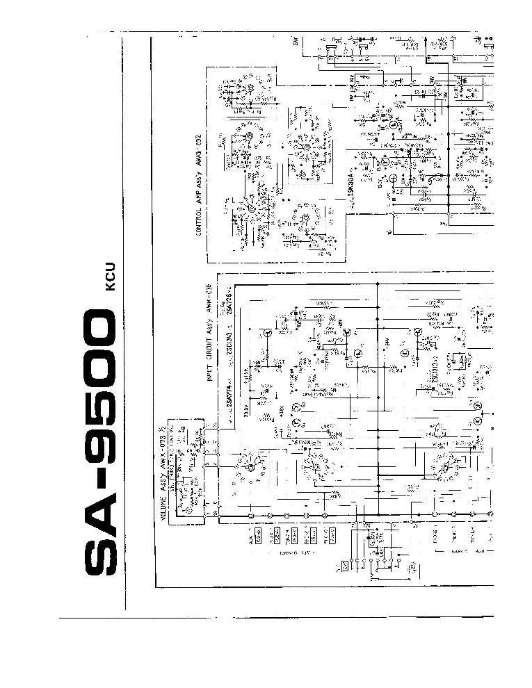 PIONEER SA-9500 SCH service manual (1st page)