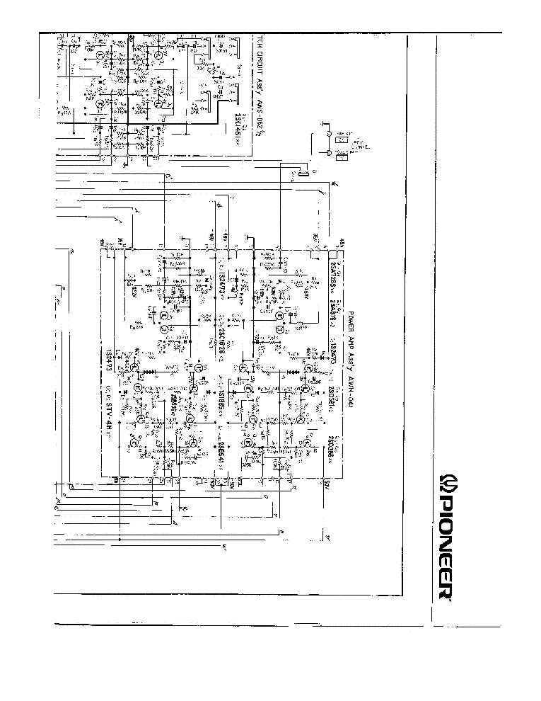PIONEER SA-9500 SCH service manual (2nd page)