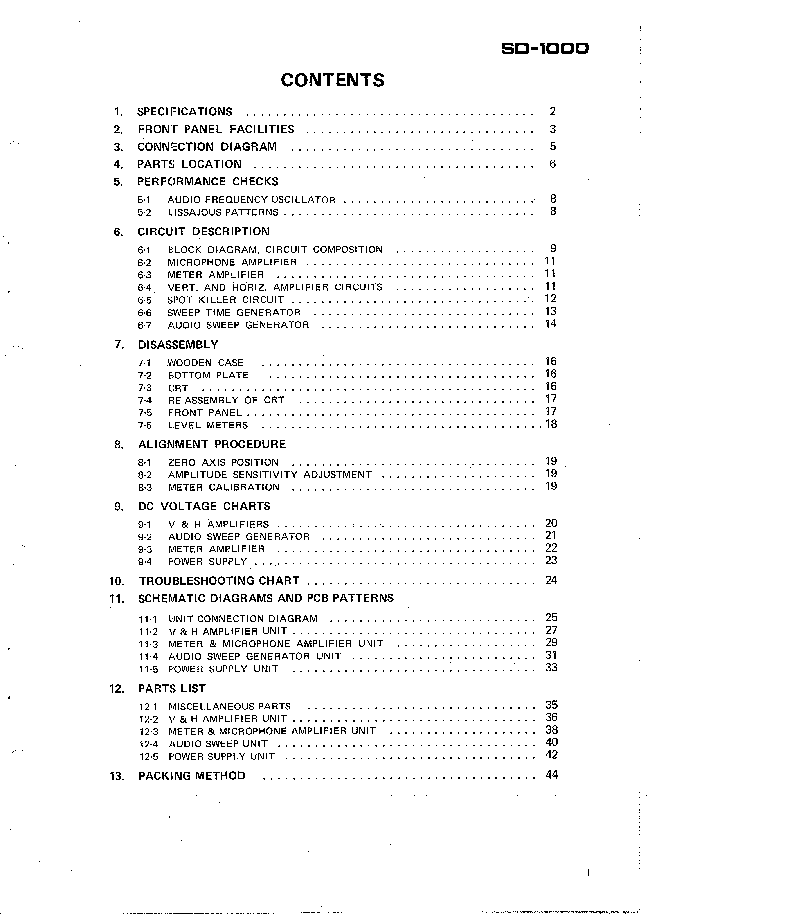 PIONEER SD-1000-FW R42-1450 SM service manual (2nd page)