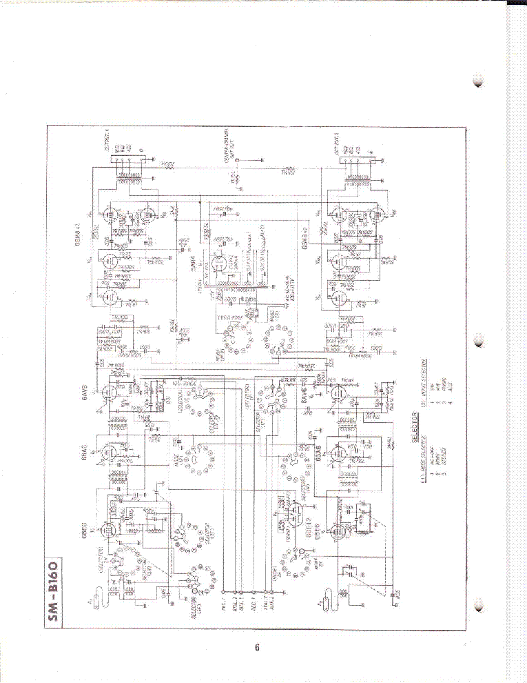 PIONEER SM-B160 SCHEMATIC service manual (1st page)