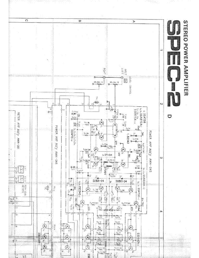 PIONEER SPEC-2 service manual (2nd page)