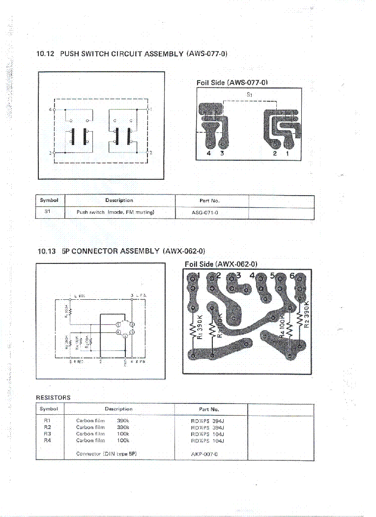 PIONEER SX737 service manual (2nd page)