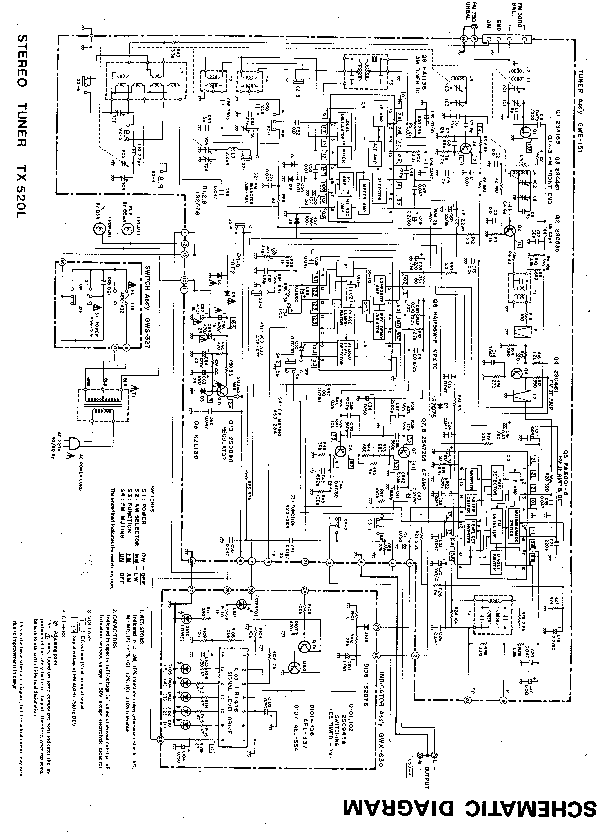 PIONEER TX-520L SCH service manual (1st page)