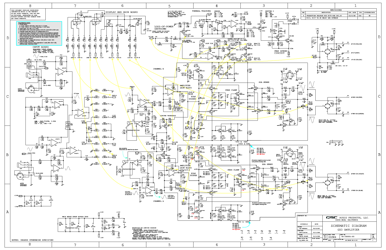 Qsc Gx3 Sh Ts Sch Service Manual Download Schematics Eeprom Repair Info For Electronics Experts