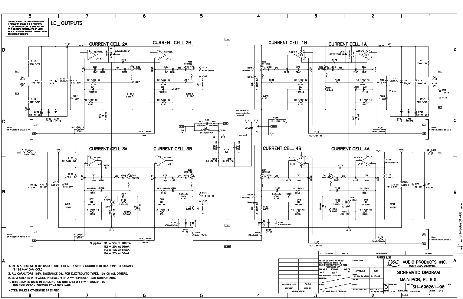 QSC PL60-2 service manual (1st page)