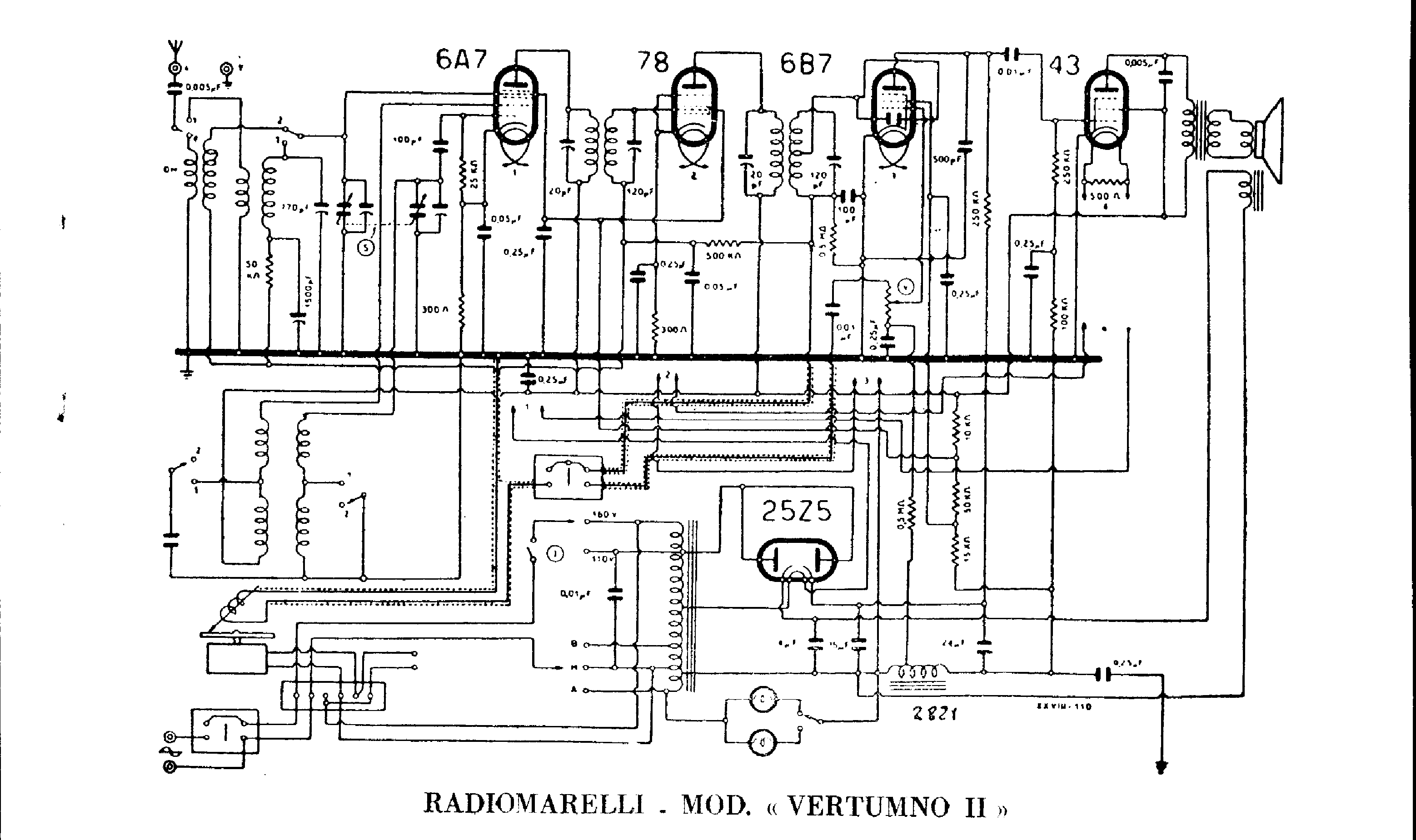 RADIOMARELLI VERTUMNO2 Service Manual download, schematics, eeprom ...