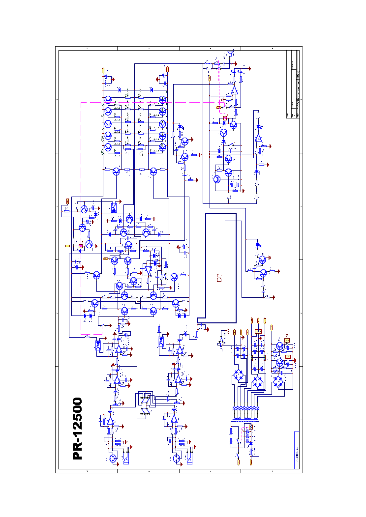 RADSON PR12500 Service Manual download, schematics, eeprom, repair info for  electronics experts