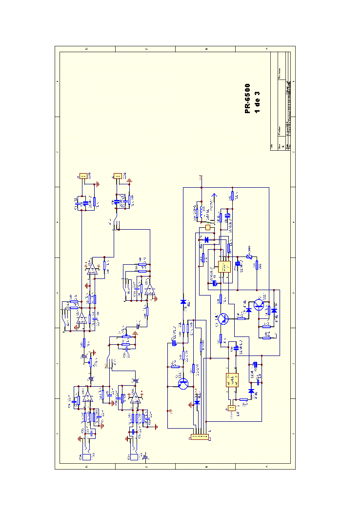 RADSON PR6500 service manual