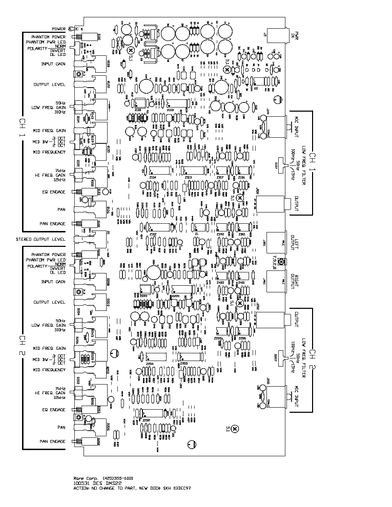 RANE DMS22 SCH service manual
