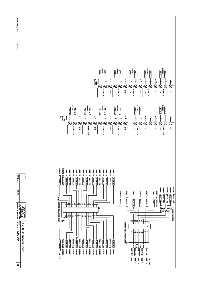 RANE ECS 6 SCH service manual