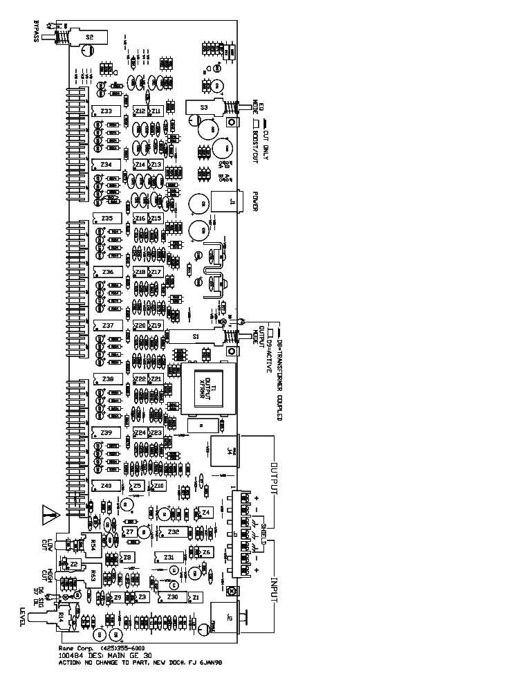 RANE GE30 SCH service manual