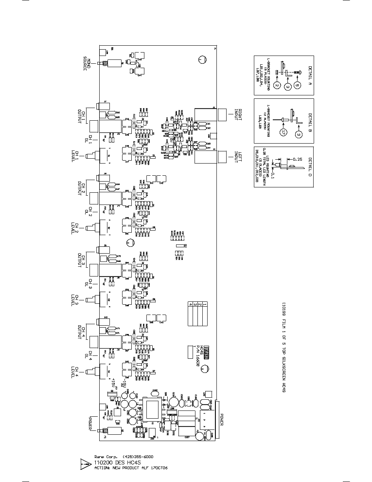 RANE HC4S SCH service manual