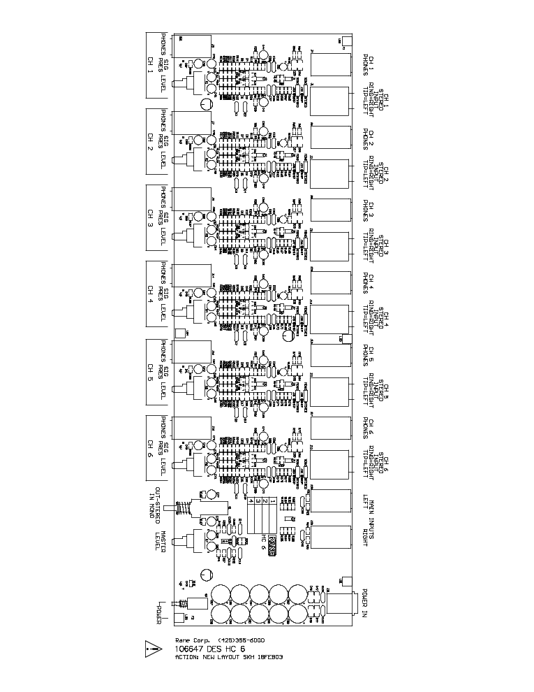 RANE HC6SCH1 service manual