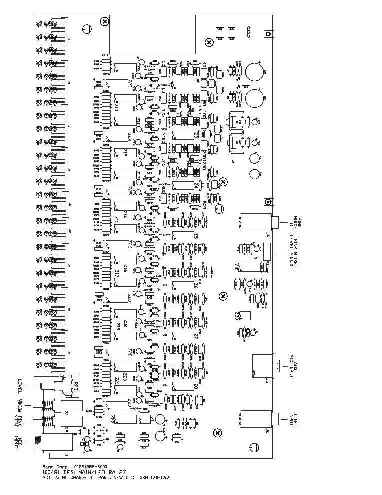 RANE RA27 service manual