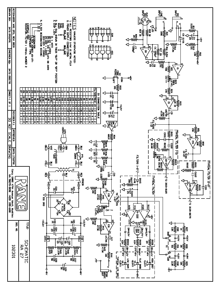 Rane Re 27 Service Manual