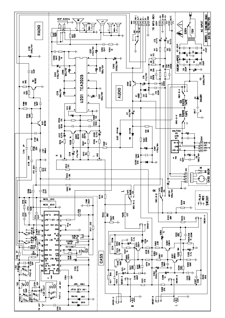 SAMSUNG CD6390-DM3 SCH service manual