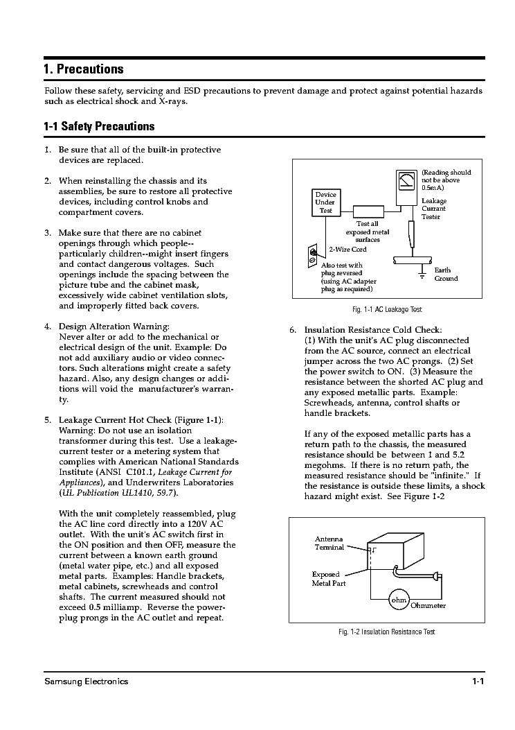 SAMSUNG MAX-455 service manual (2nd page)