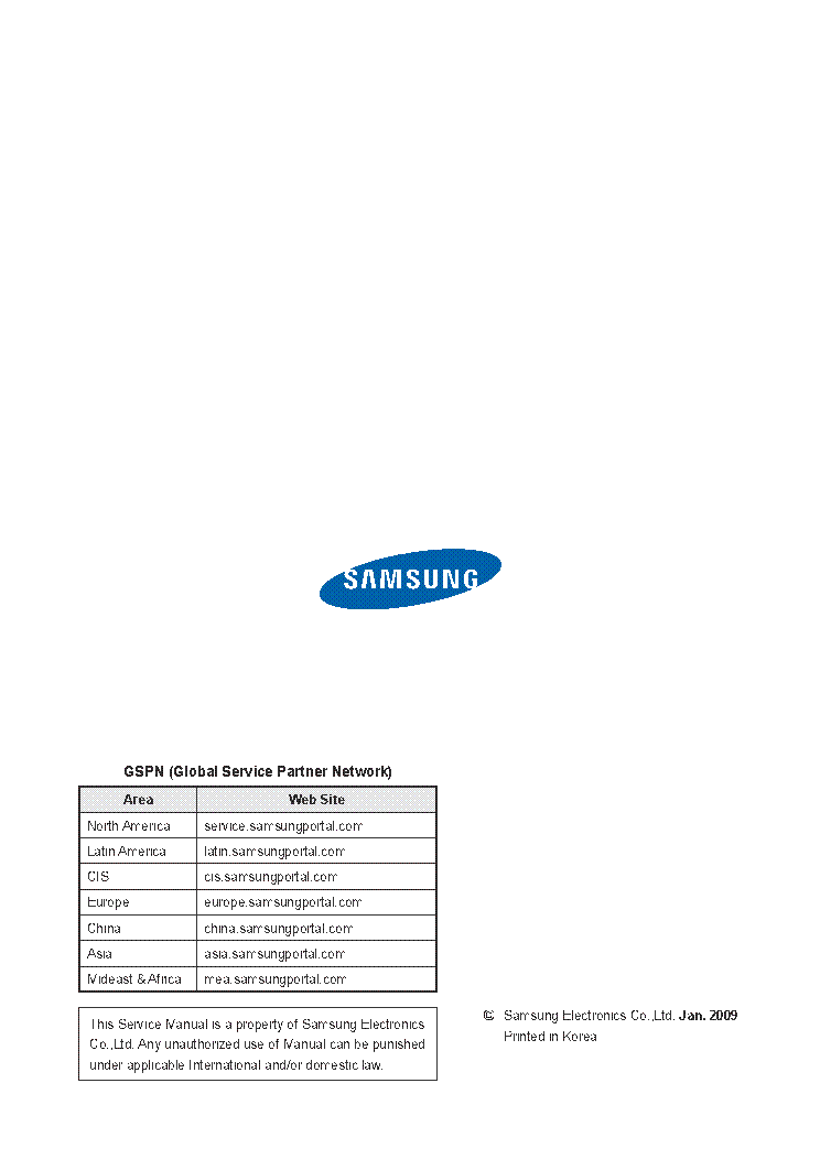 SAMSUNG YP-P3 YP-P3JCB-XEE YP-P3JCB-XEF service manual (2nd page)