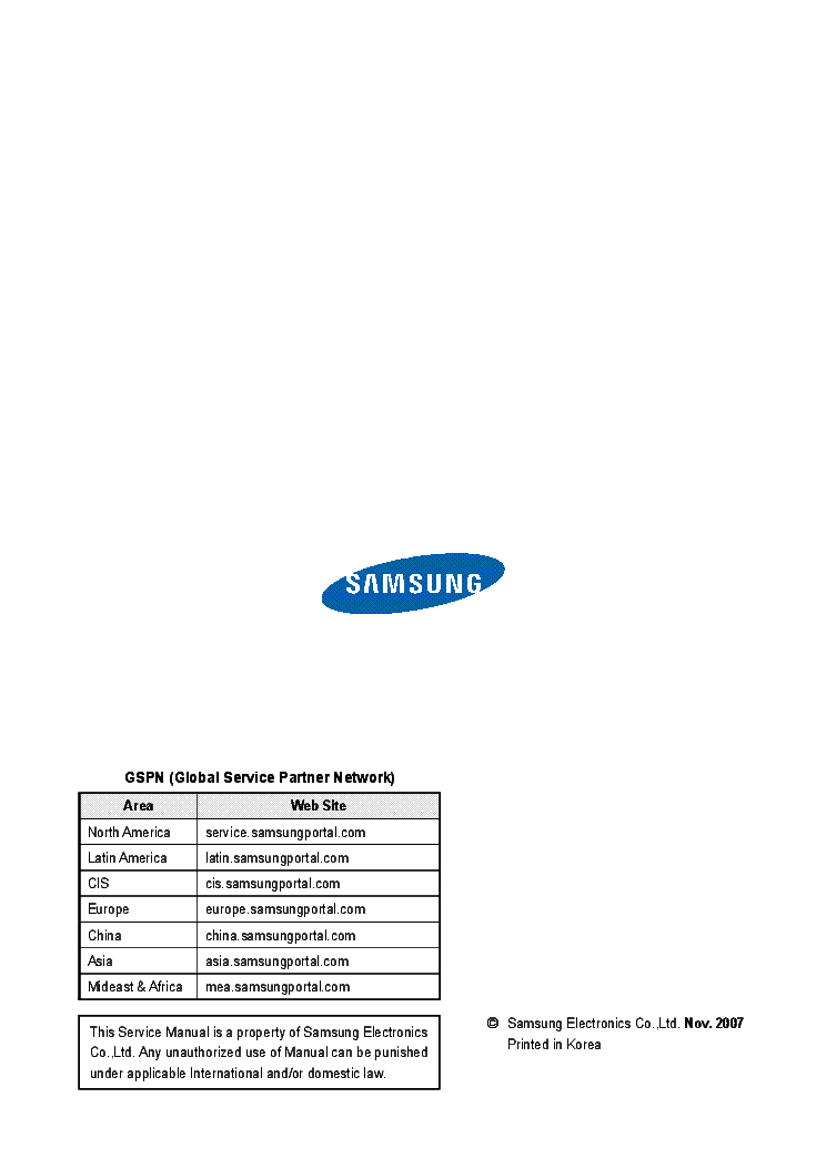 SAMSUNG YP-S5 YP-S5JQW-XET service manual (2nd page)