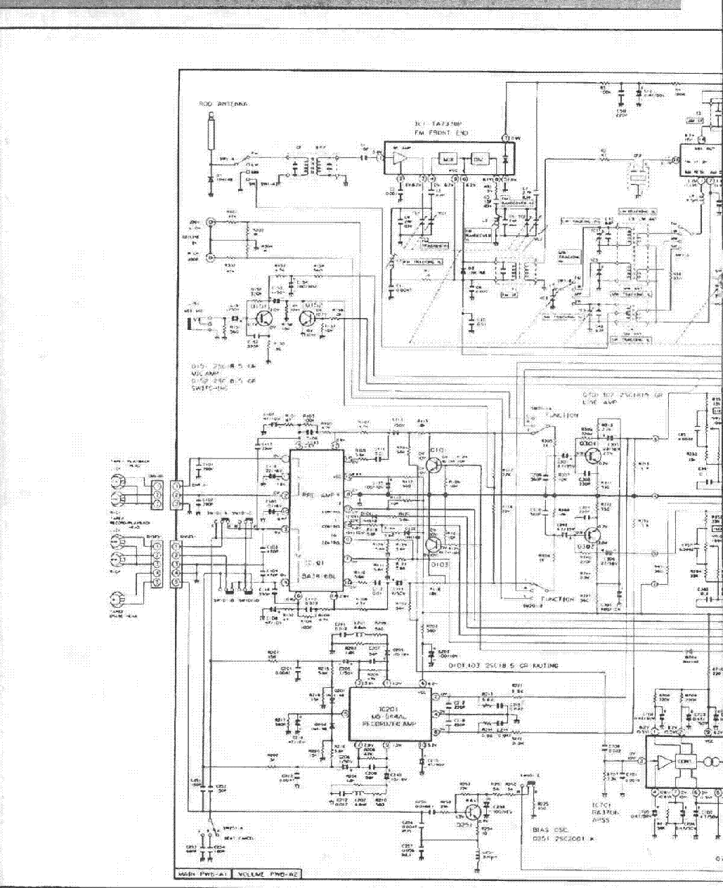Схема магнитолы Шарп WQ 740 (Много фото!) - avtozahod