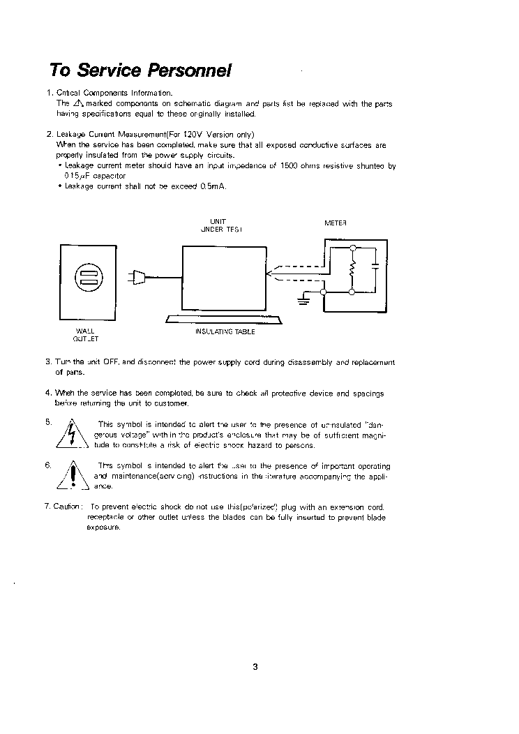 SHERWOOD AI-1210R service manual (2nd page)