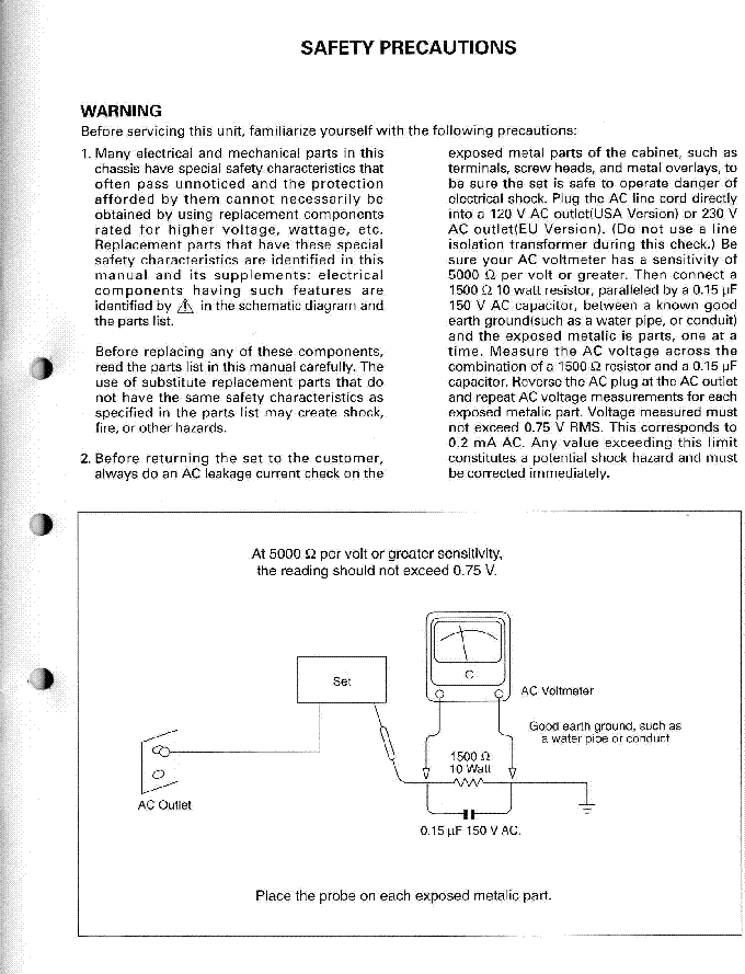 SHERWOOD RD-6106 service manual (2nd page)