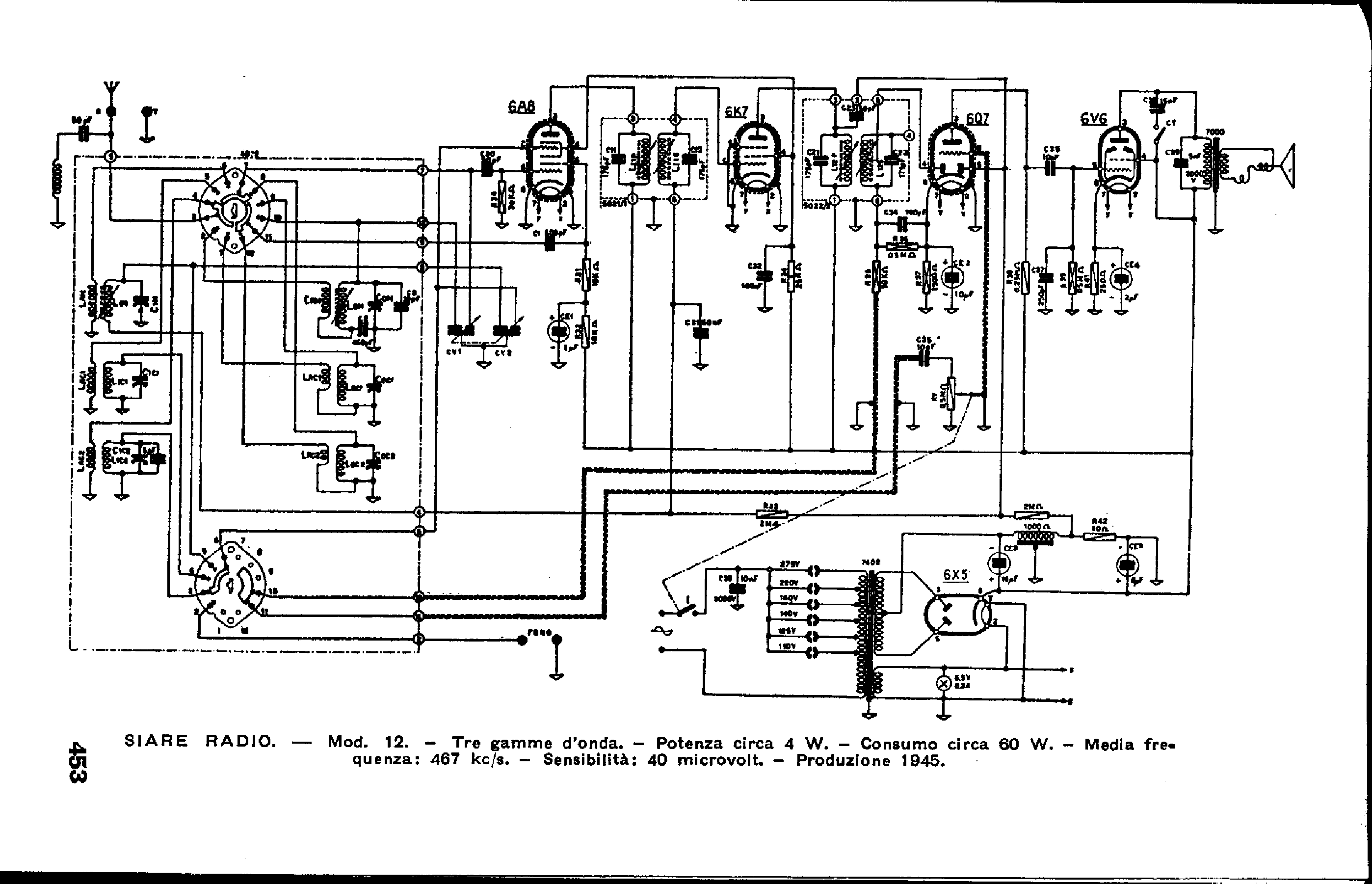 SIARE CROSLEY-S-12 service manual