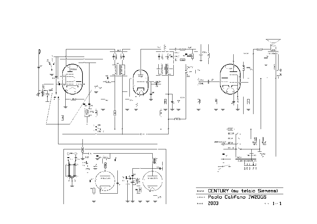 SIEMENS CENTURY service manual